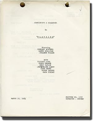 Playgirl (Original post-production script for the 1954 film)