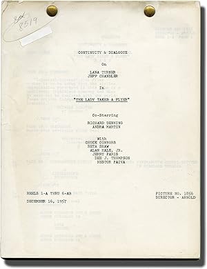 The Lady Takes a Flyer (Original post-production script for the 1958 film)