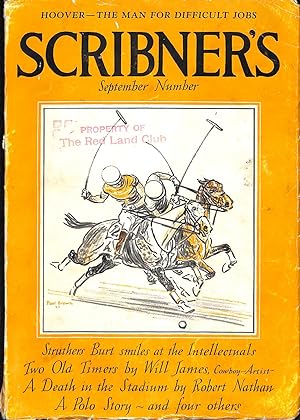 Scribner's Magazine w/ Paul Brown Polo Cover
