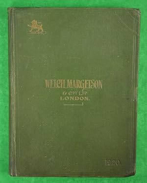 Welch, Margetson & Co Ltd London Catalogue