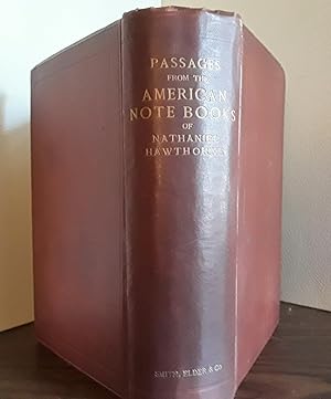 Passages From The American Note Books - PLUS *
