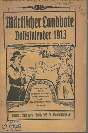 Märkischer Landbote. Volkskalender für 1913.