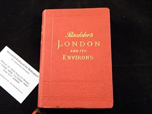 LONDON AND ITS ENVIRONS.- Handbook for Travellers.