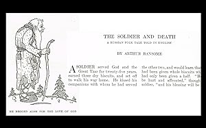 The Soldier and Death : A Russian Folk Tale Told in English by Arthur Ransome (Harper's Magazine ...