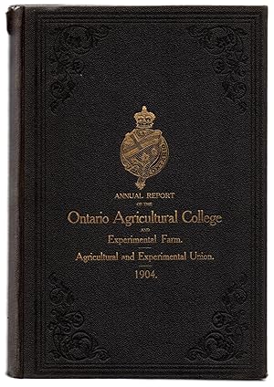 Thirtieth Annual Report of the Ontario Agricultural College and Experimental Farm 1904; Twenty-si...