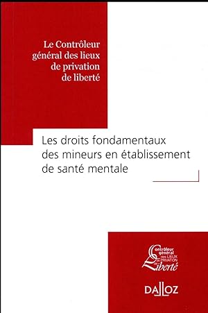 les mineurs privés de liberté ; rapport thématique CGLPL (1re édition)