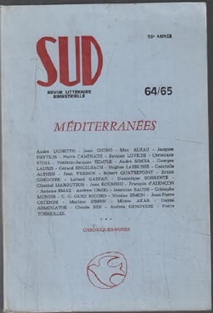 Revue sud n° 64-65 : mediterranees