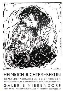 Heinrich Richter - Berlin (Original Plakat/Poster)