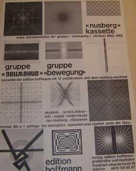 grafikabo69. Dokumentaton konstruktiver systematischer Kunst in der Edition Hoffmann. (Original P...