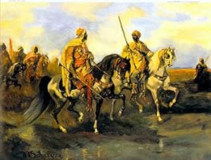 Arabs with Rifles on Horseback. II.