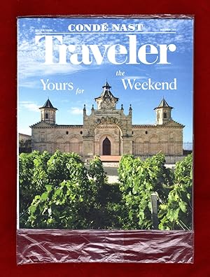 Condé Nast Traveler - December, 2017. In Original Shippping Bag. Yours for the Weekend Issue. Med...