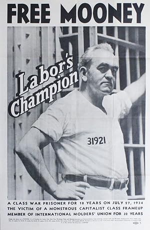 Original poster: Free Mooney, Labor's Champion