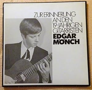 Zur Erinnerung an den 19jährigen Gitarristen Edgar Mönch LP 33 1/3 UMin