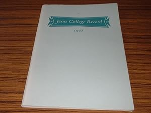 Jesus College Record 1968