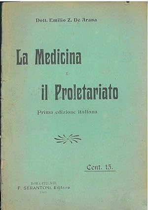 La medicina e il proletariato. Prima edizione italiana