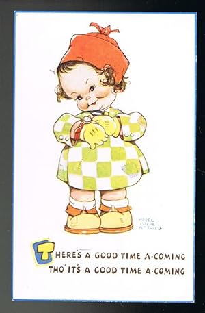 There's a Good Time A-Coming Postcard