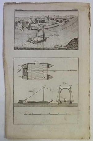 Flying Bridge, Diagrams & Illustration, Copperplate Engraving