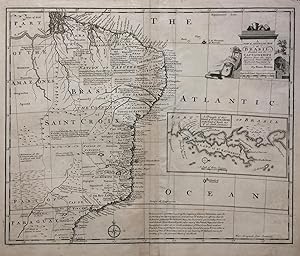 A New & Accurate Map of Brasil. Divided into its Captainships; Drawn from the most approved Moder...