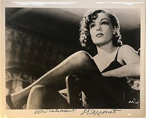 Signed vintage photograph