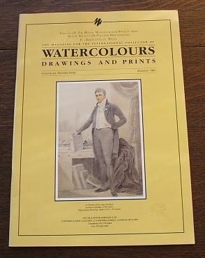 The Magazine For The International Collector Of Watercolours Drawings And Prints Volume Six, Numb...