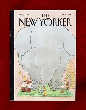 The New Yorker - January 1, 2018. Street Gang Immigrants; Eric Sun; Leïla Slimani; New York Botan...