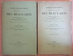 Bibliographie méthodique et raisonnée des Beaux-Arts [ Complet des 2 volumes ] Esthétique et Hist...