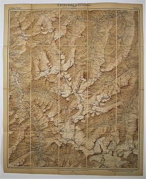 OETZTHAL & STUBAI. S.Sölden-Renalt. Blat II. Scale 1:50,000
