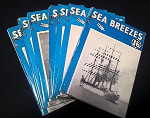 Sea Breezes, the Ship Lover's Digest. 12 issues being Volumes 25 & 26, Jan-June 1958.