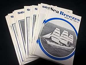 Sea Breezes, A Digest of Ships & the Sea. 12 issues being Volume 40 , Jan-June 1966.