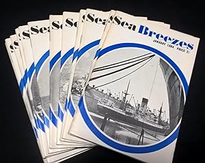 Sea Breezes, the Ship Lover's Digest. 12 issues being Volumes 37 & 38, Jan-June 1964.