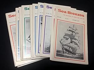 Sea Breezes, A Digest of Ships & the Sea. 12 issues being Volume 44 , Jan-June 1970.