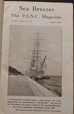 Sea Breezes. The P.S.N.C. Magazine. Vol. XXI, Nos. 201-209, Aug. 1936-April 1937.