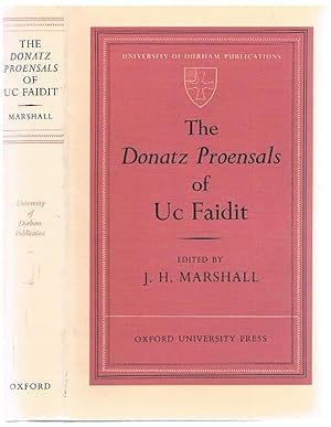 The Donatz Proensals of Uc Faidit.