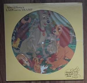 Walt Disneys Lady and the Tramp 1980; Disneyland Records #3103 - USA -12" Picture Disc LP Origina...
