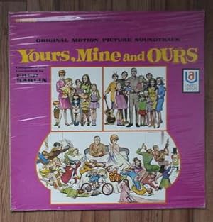 Yours, Mine and Ours 1968; United Artists Records #UAS 5181 - USA -12" LP Original Motion Picture...