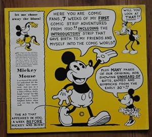 Announcing "Mickey Mouse" in Comic Strip Form by Walt Disney. (Collection of Reprint Newspaper Co...