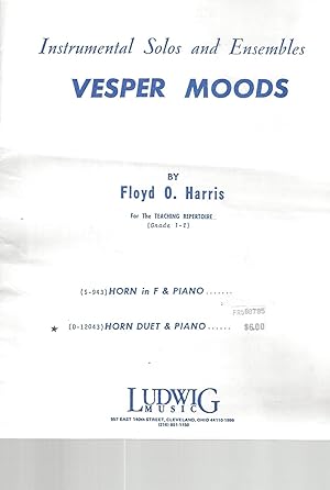 Vesper Moods (Instrumental Solos for and Ensembles) Horn Duet & Piano)