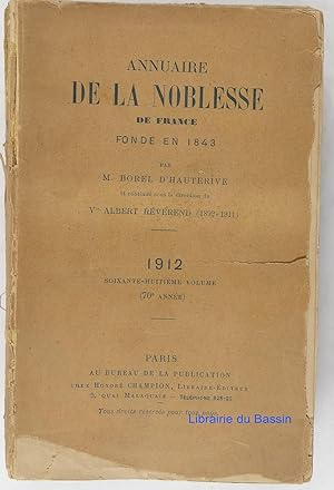 Annuaire de la Noblesse de France fondé en 1843