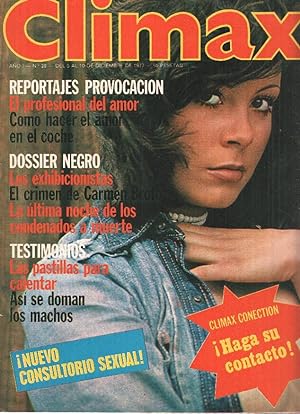 Revista: CLIMAX, Numero 28: El Profesional del Amor (Lominsa 1977)