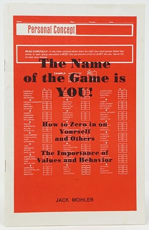 The Name of the Game Is You!