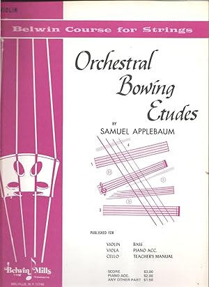 Orchestral Bowing Etudes Violin