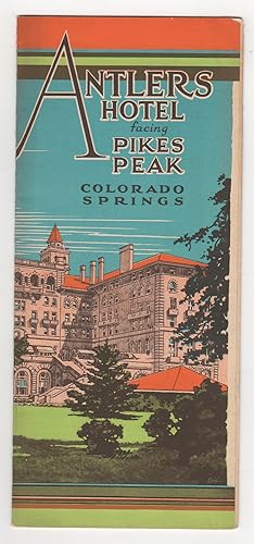Antlers Hotel Facing Pike's Peak, Colorado Springs.