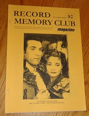 Record Memory Club Magazine, n°82
