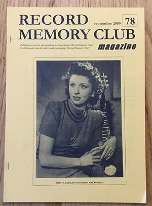 Record Memory Club Magazine, n°78