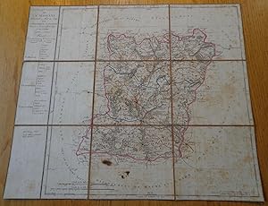 Carte géographique de la Mayenne, 1790