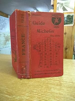 Le Guide Michelin France 1925