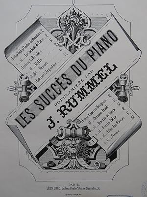 LYSBERG Ch. B. La Baladine Caprice Piano ca1876