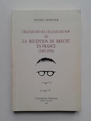 La Réception de BRECHT en France (1945-1956)