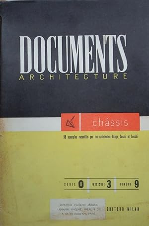 Documents d'architecture, de composition et de technique moderne. Châssis (Série 0, fascicule 3, ...