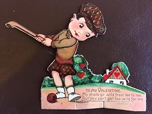 Valentine Greeting Card--Mechanical and Standy
